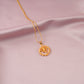 Cosmic Dance Natraja Gold Plated Silver Pendant