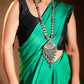 Sham-e-Rang Silver Pendant Designer Necklace