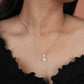 Pearl Bud Minimal Pearl Pendant Set