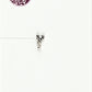 Moon Drop Silver Nose Pin
