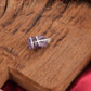 Amethyst Lord Ganesha  Silver Pendant