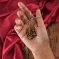 Tiger Stone Lord Ganesha Silver Pendant