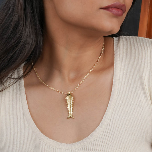 Aqua Charm Necklace