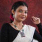 Hand Painted Enamelled Lotus Garden Silver Necklace Set