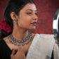 Divya Mohini Temple Silver Necklace Set