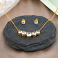 Unique CZ Stones Necklace