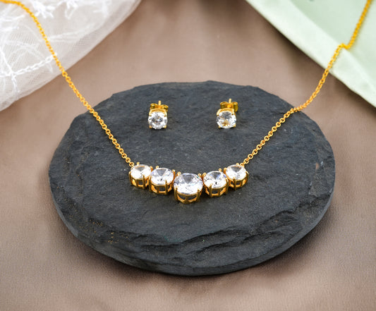 Unique CZ Stones Set