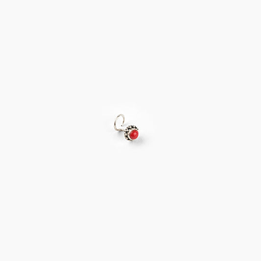 Blush Coral Nose Pin