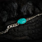 Salmaan Turquoise Silver Bracelet