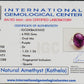 Amethyst Oval Silver Ring