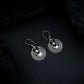 Pearl 925 Silver Mandala Earrings