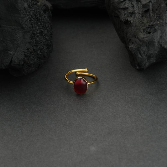 Ruby Pink Ring