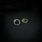 Circle CZ Studs