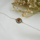 Dainty Tiger Stone Silver Bracelet