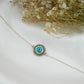 Dainty Turquoise Silver Bracelet