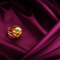 Raw Radiance Natural Uncut Semiprecious Stones Ring