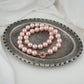Rose Pink Pearls Necklace( 14mm )