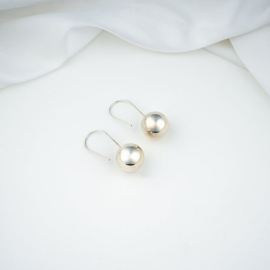 Silver Globe Drops( 13mm )