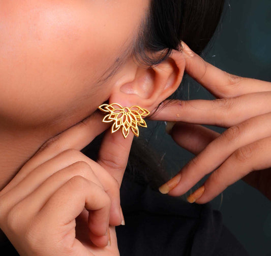 Lotus Bloom Studs