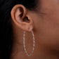 Twisted Oval Hoops