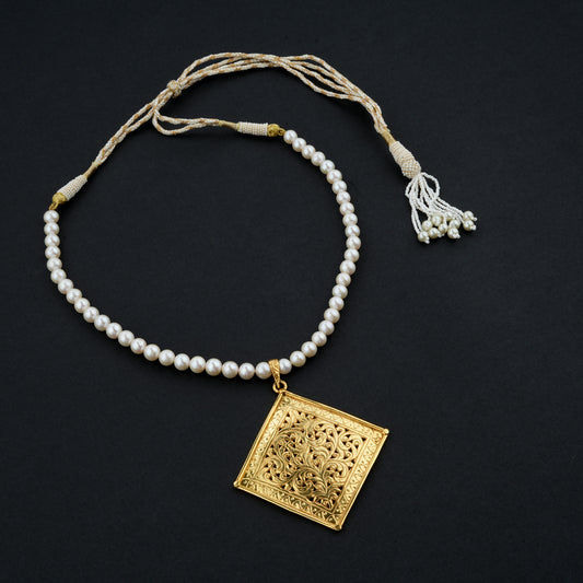 "Chauras" Necklace (Gold Plated Silver)