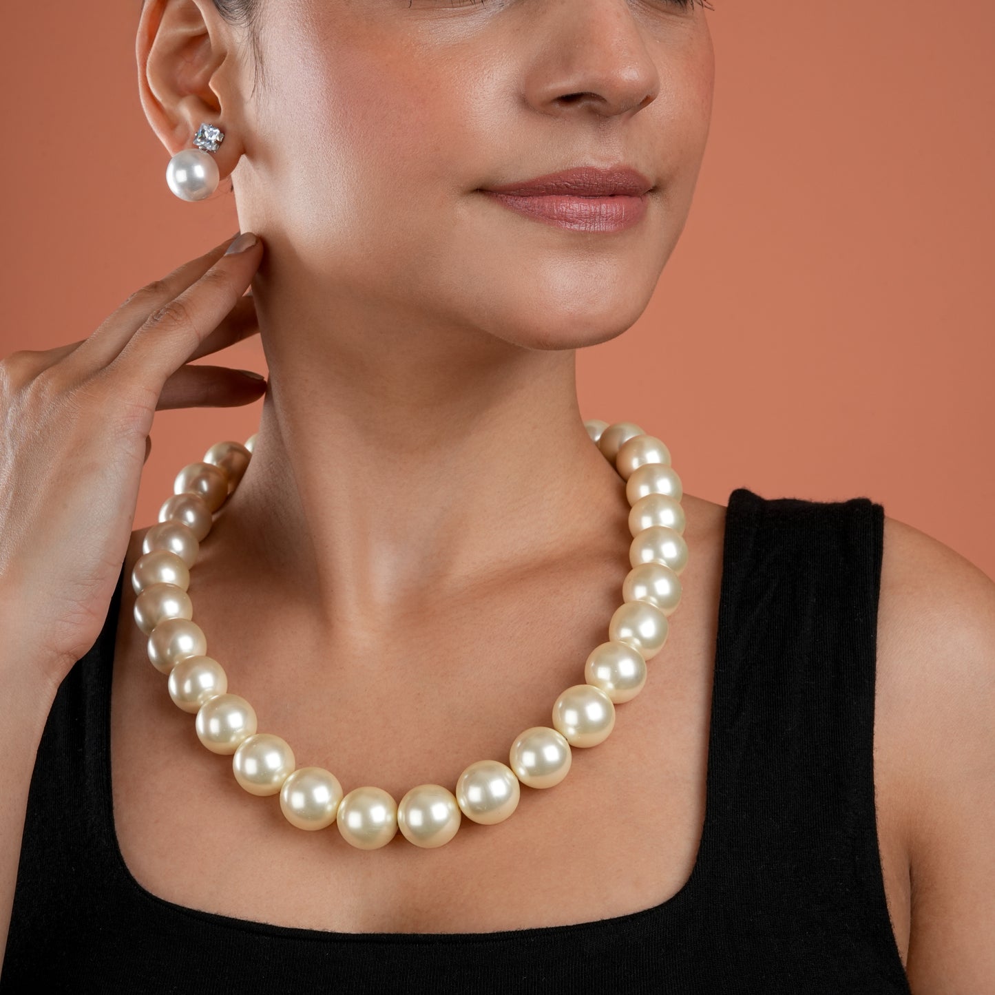 Femme Pearl Necklace( 16mm )