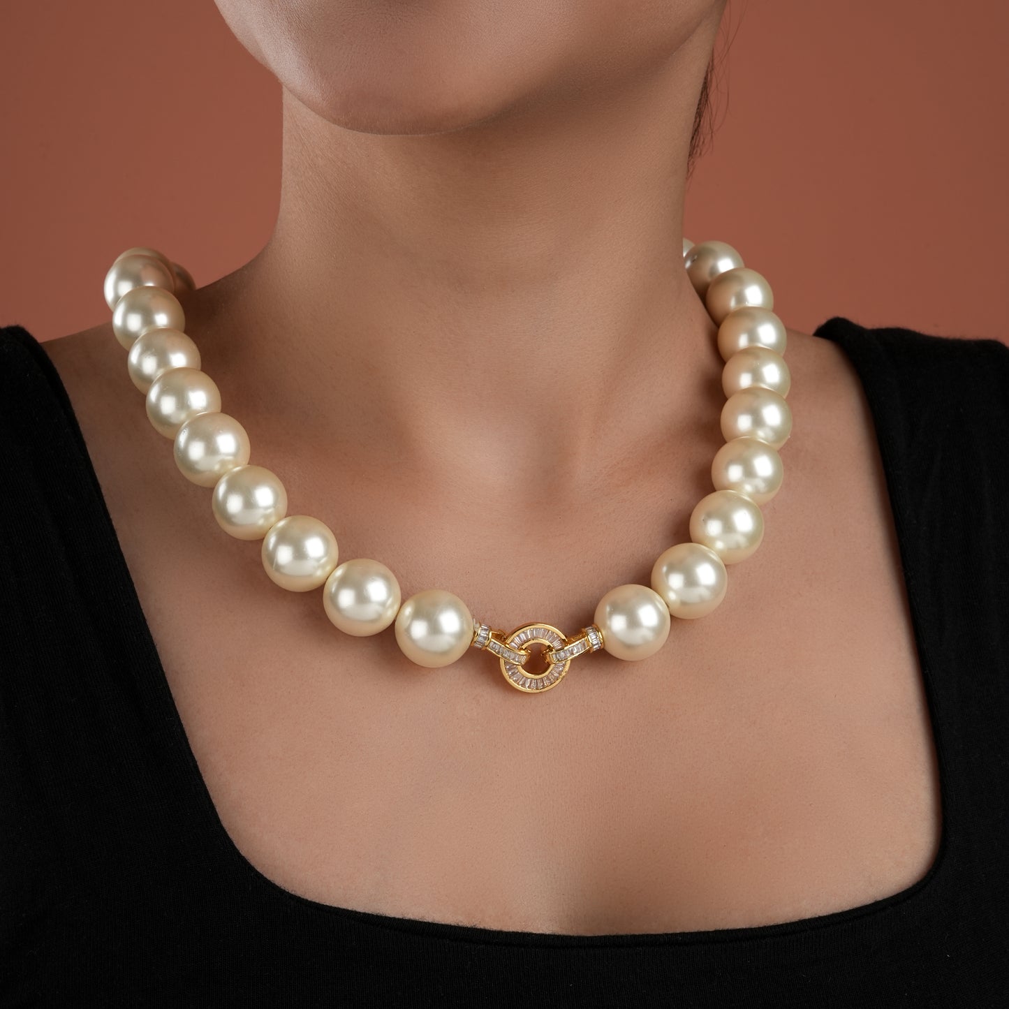 Femme Pearl Necklace( 16mm )