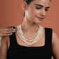 Multi-layered Pearls Necklace