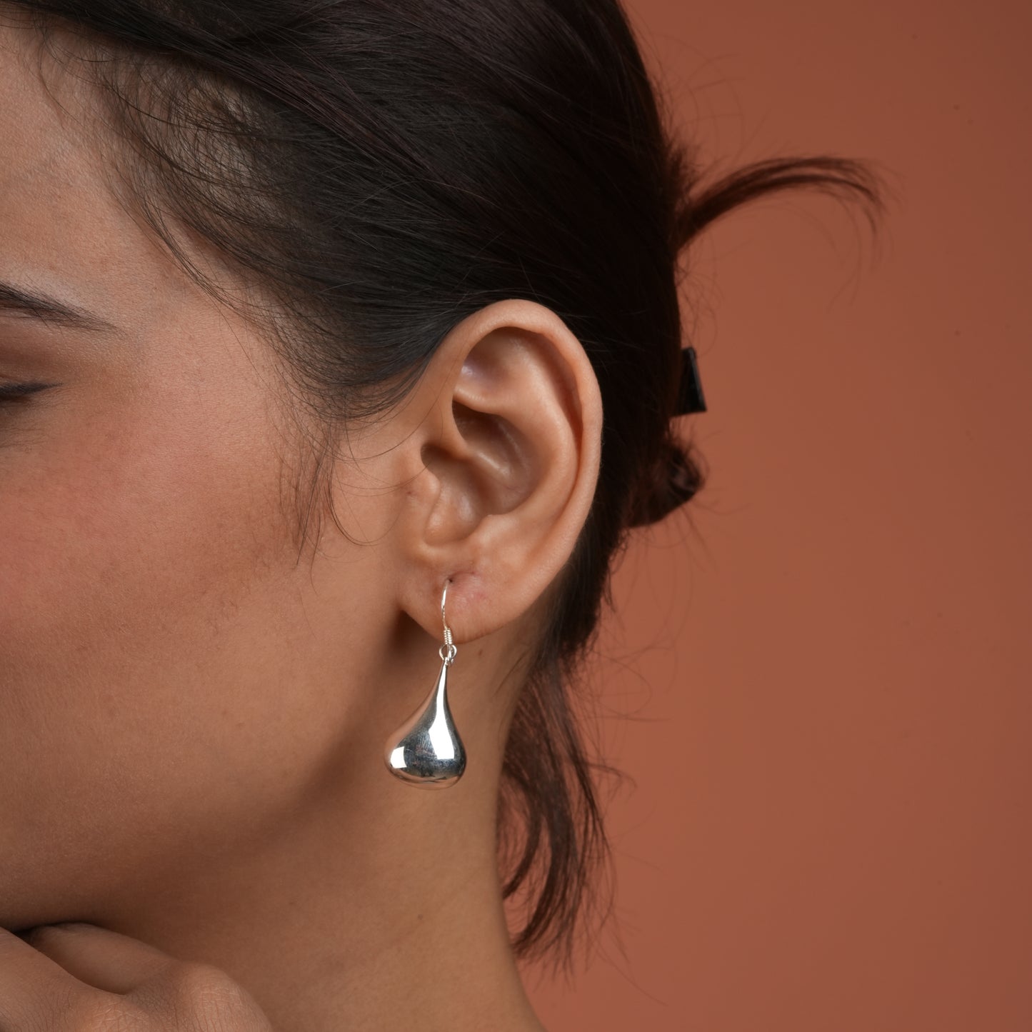 Silver Drops Earrings