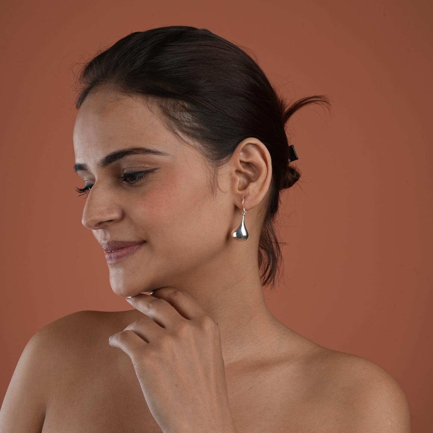 Silver Drops Earrings