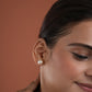 Pearl Triangle Pendant Set