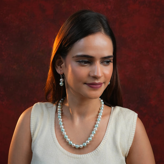 Ocean Mist Pearls Necklace Set