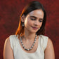 Moonlit Mist Pearls Necklace Set