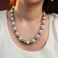 Moonlit Mist Pearls Necklace Set