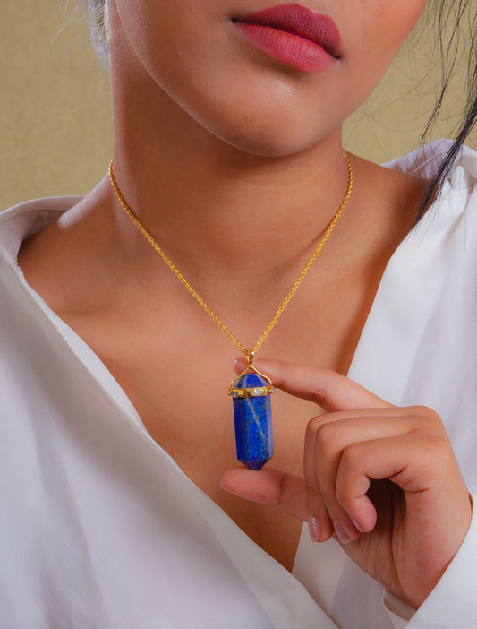 Sacred Eye Lapis Pendant