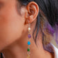 Shoulder Brush Chakra Earrings