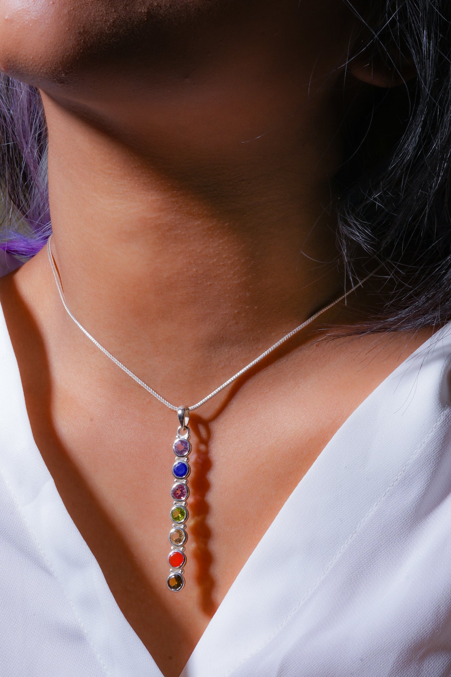 Rainbow Chakra Necklace