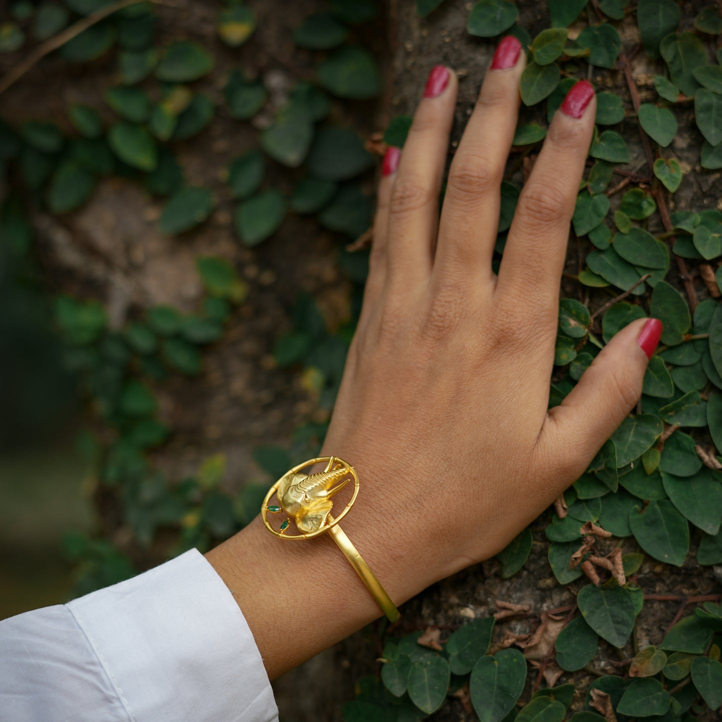 Corbett Dhikala Tusker Cuff Bracelet