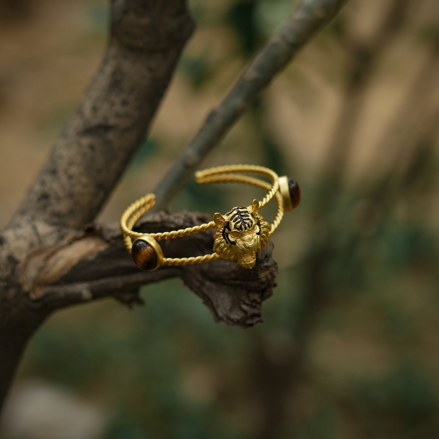 Corbett Romeo Tiger Signature Cuff Bracelet