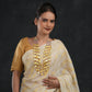Tinge-of-Gold Pearls Necklace