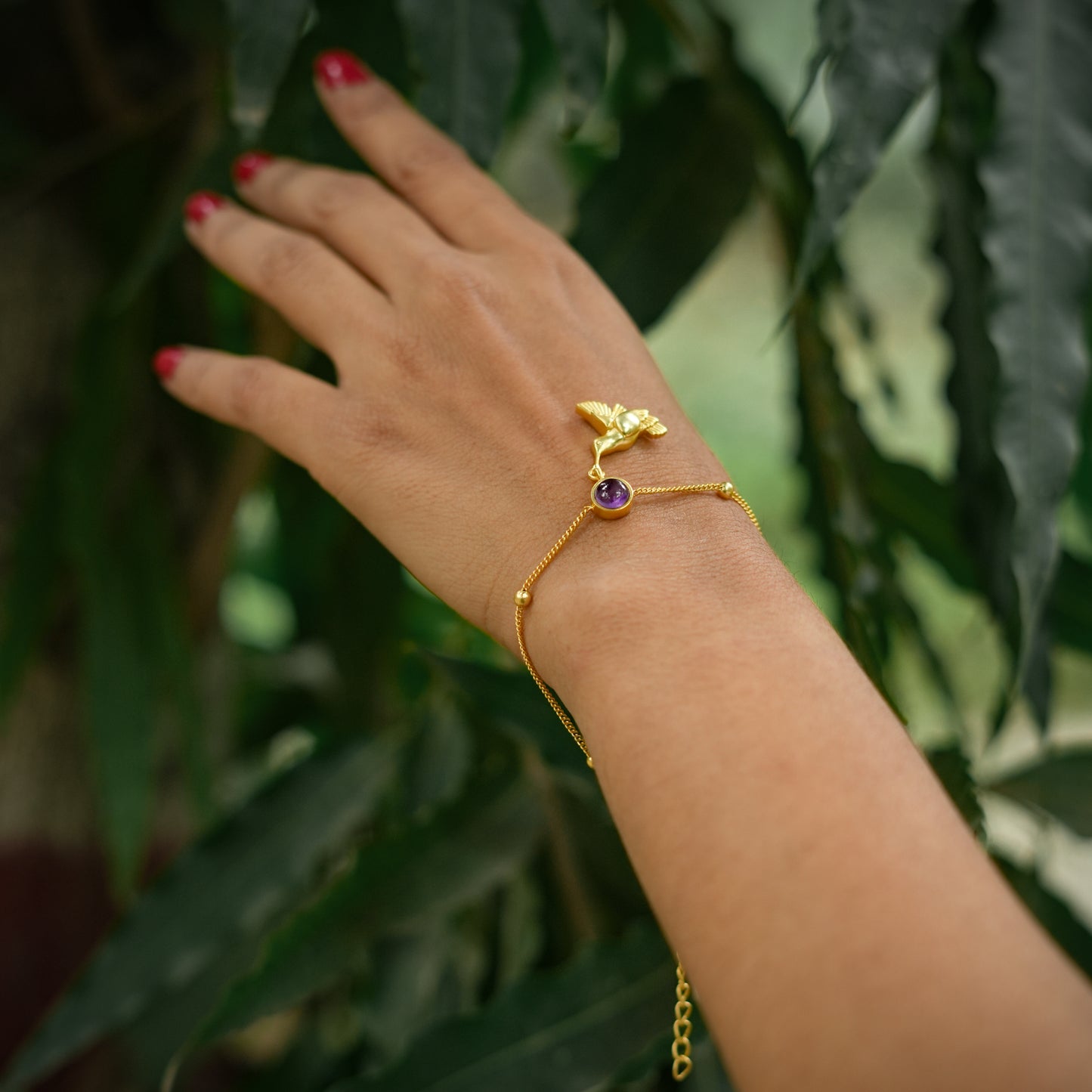 Green Bee Eater Bird Bracelet