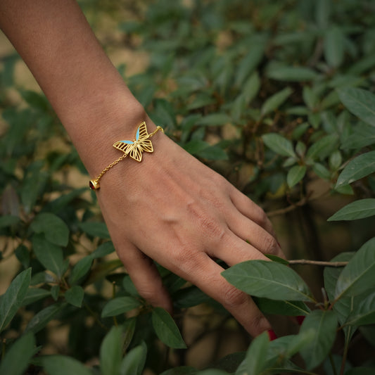 Corbett Butterfly Dainty Bracelet