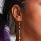 Chakra Stones Long Earrings