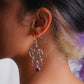 Chakra Spiral Earrings