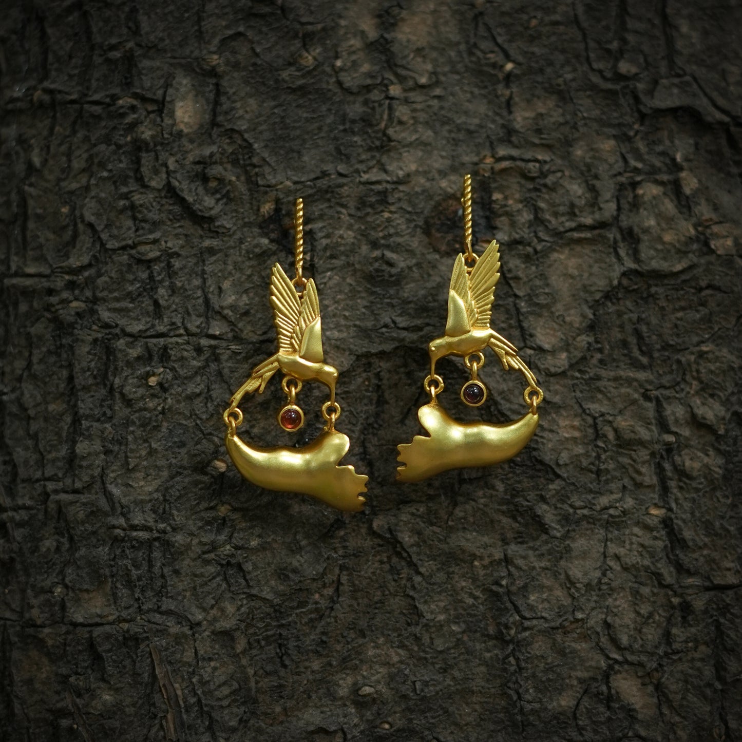 Corbett Jacaranda Flower Earrings