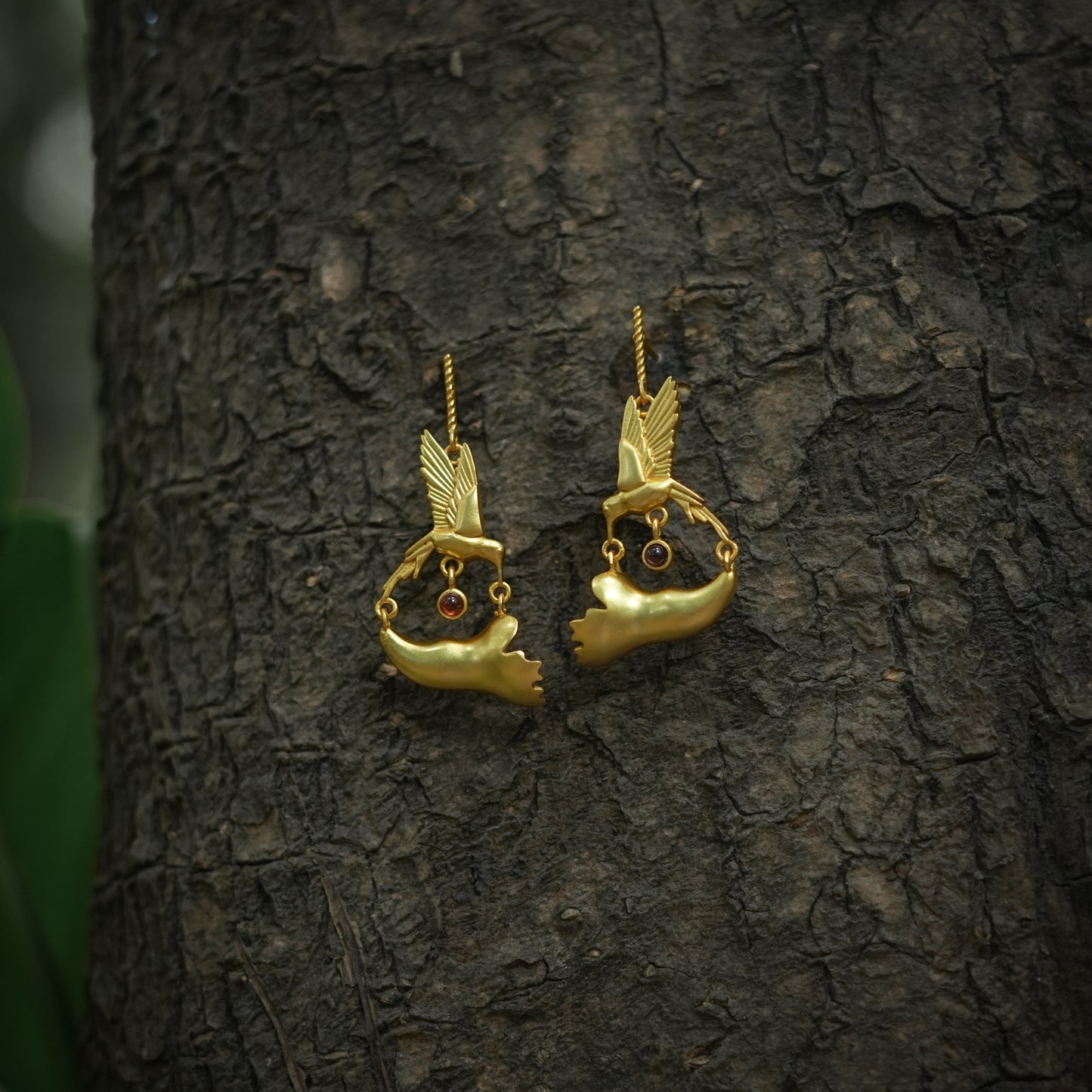Corbett Jacaranda Flower Earrings