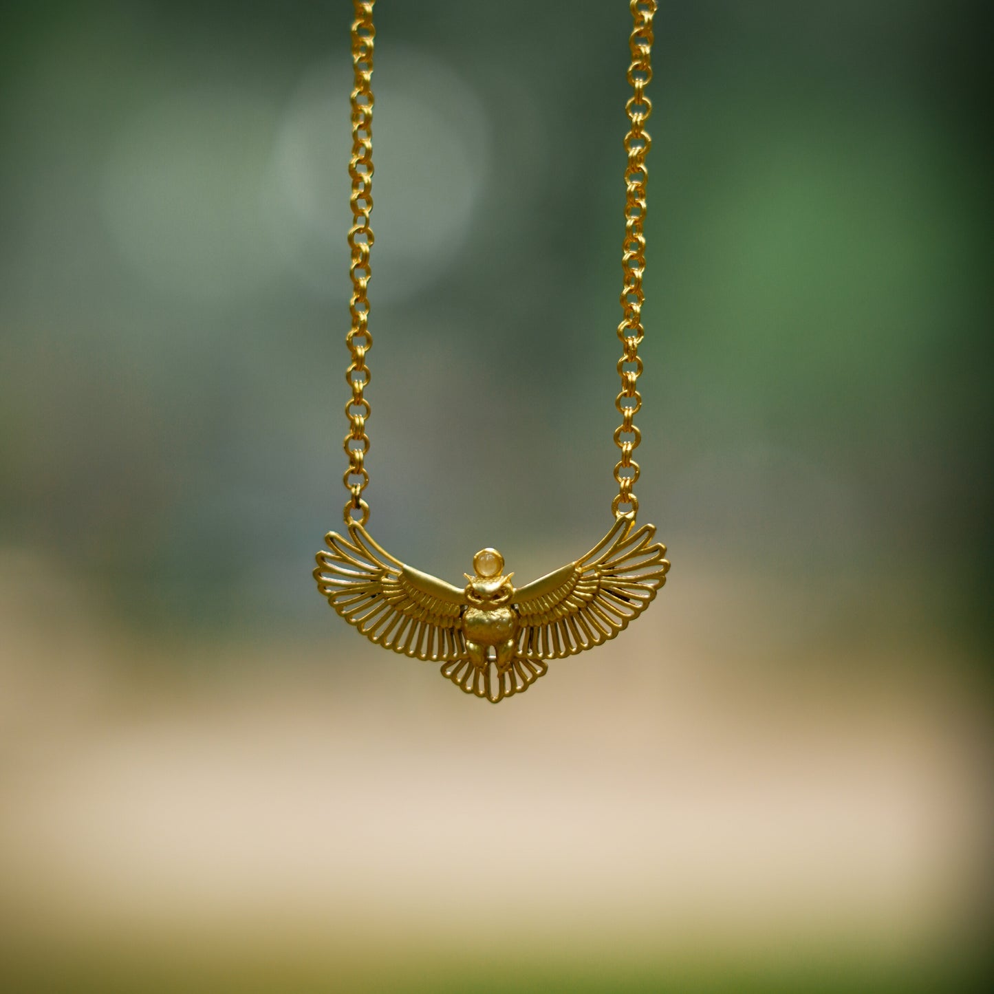 Corbett Eagle Owlet Necklace