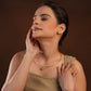 Chalcedony Heart Hasli Necklace