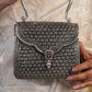 Silver Antique Clutch Bag