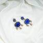 Madhu Chandrika Chandani Silver Mirror Earrings